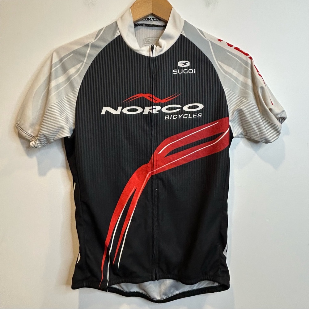 Sugoi Norco Bicycles short-sleeve cycling jersey black